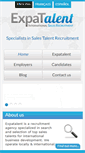Mobile Screenshot of expatalent.com